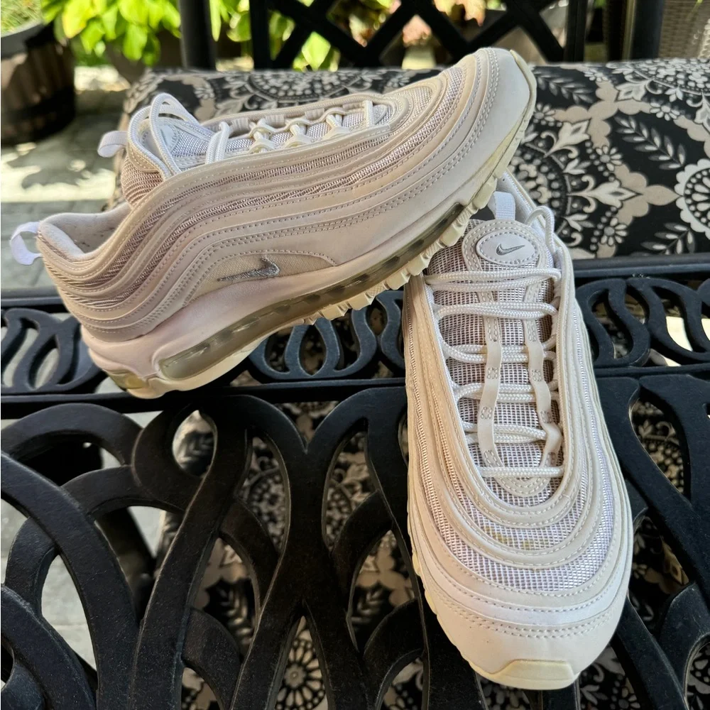 Nike Men’s Air Max 97 (White) - Picture 1 of 6